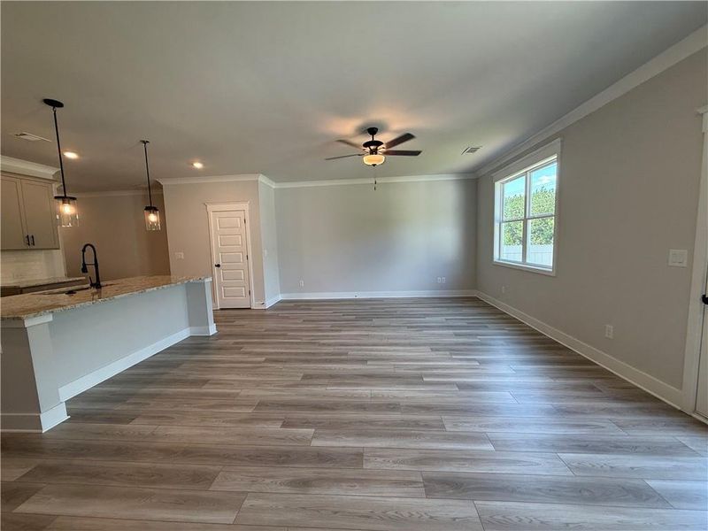 Spacious, unfurnished interior of a new home in The Towns at Auburn Station East, Auburn (Image 15).
