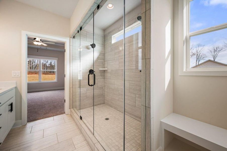 Furnished interior view inside a new home in Pinecrest Ridge, Dacula (Image 13).