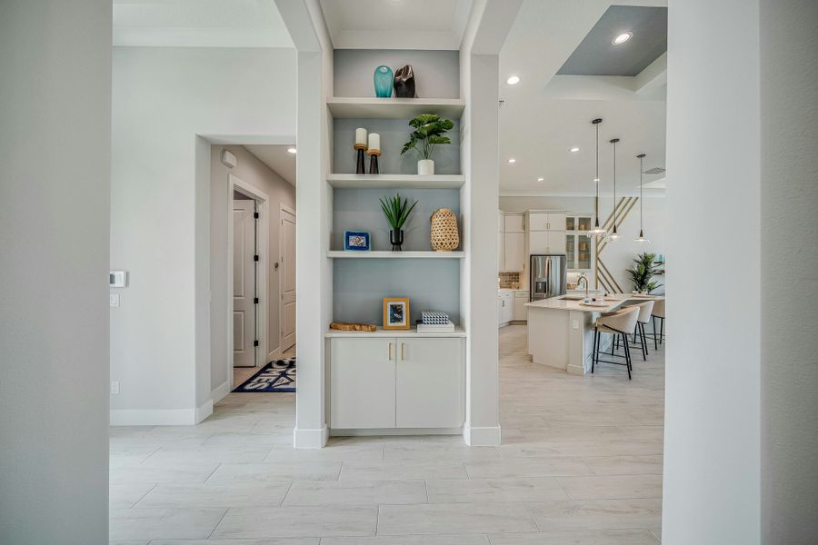 2D floor plan layout for the Sage by GHO Homes in Belterra, Port St. Lucie, FL (Image 66).