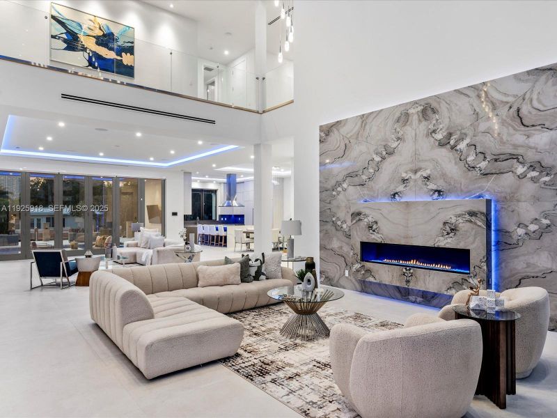 Furnished interior view inside a new home in , Fort Lauderdale (Image 12).