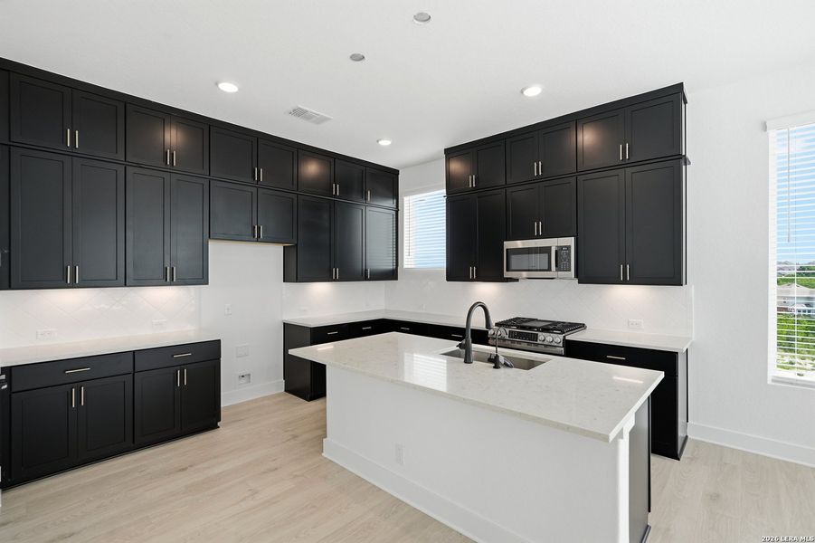 Furnished interior view inside a new home in Prominence Urban, San Antonio (Image 7).