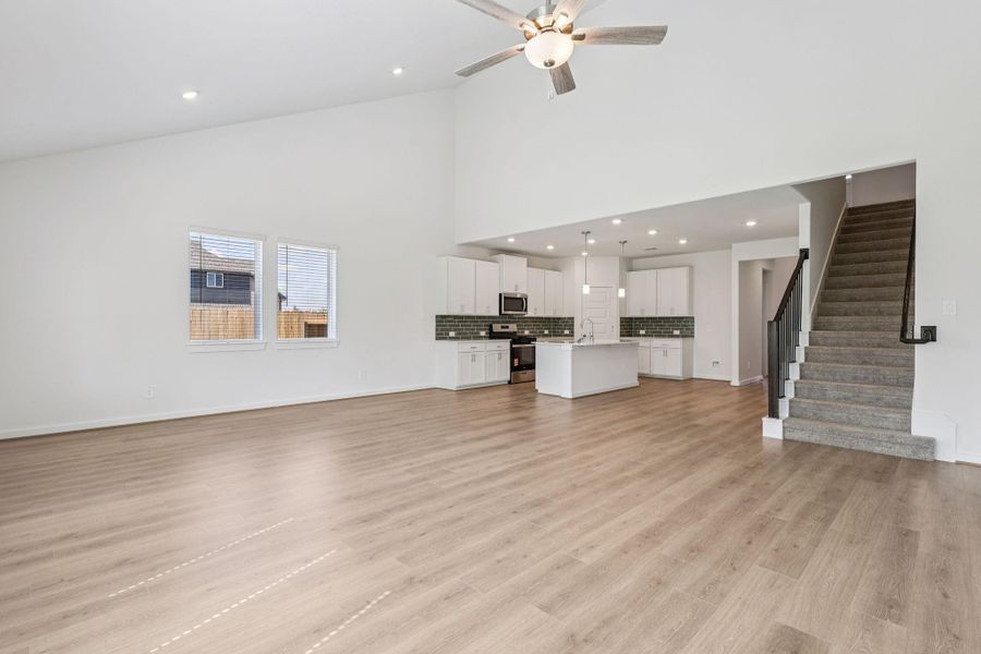 Photo is not of the actual home, but is an inspirational photo of builder’s model home and may depict options, furnishings, and/or decorator features that are not included