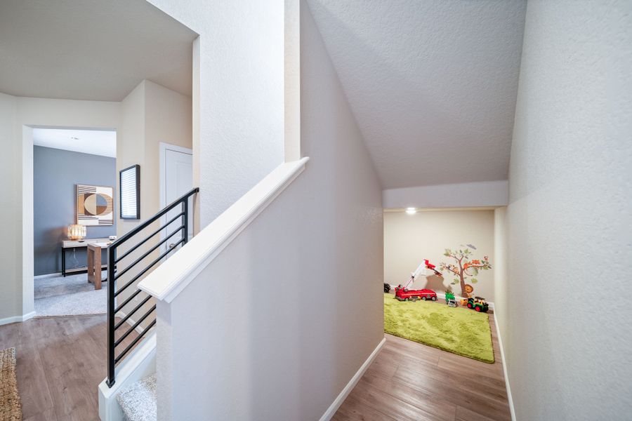 Furnished interior view inside a new home in Green Valley Ranch, Aurora (Image 16).