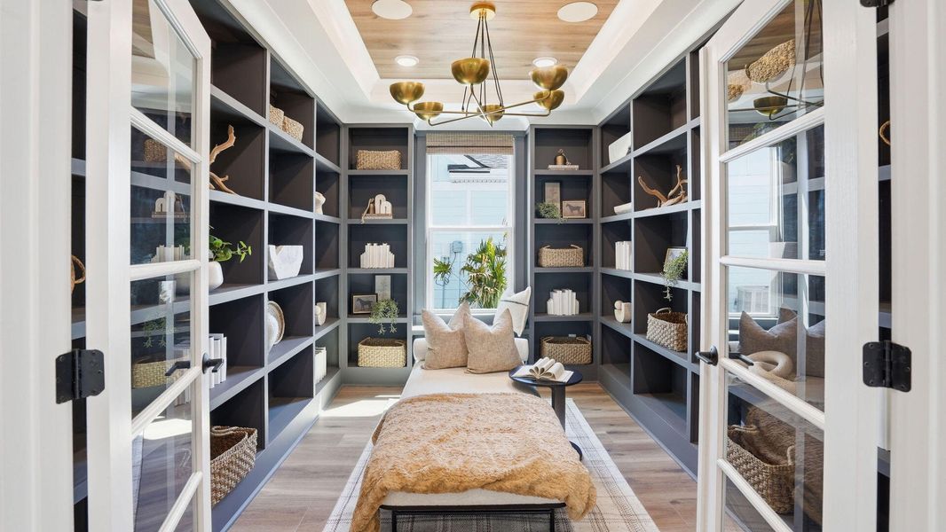 Furnished interior view inside a new home in Point Hope, Charleston (Image 9).
