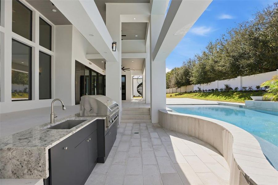 Exterior details and patio area of a home in , Windermere (Image 41). Exterior details and patio area of a home in , Windermere (Image 41).