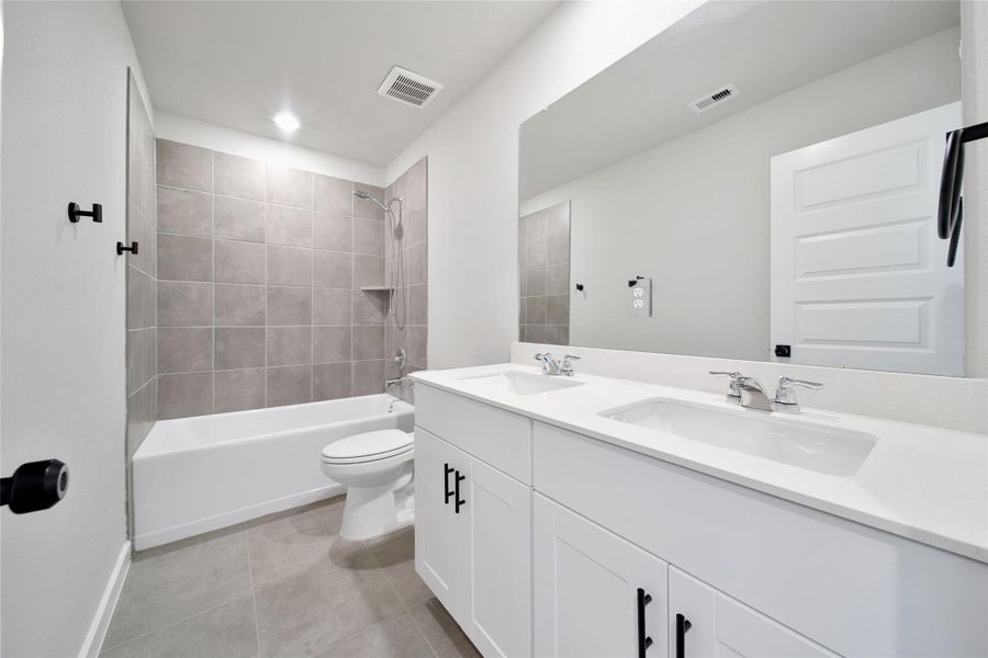 Furnished interior view inside a new home in Magnolia Place, Magnolia (Image 17).