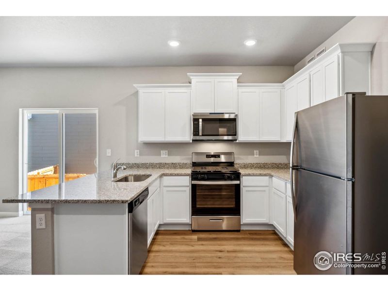 Furnished interior view inside a new home in Hidden Creek, Frederick (Image 4).