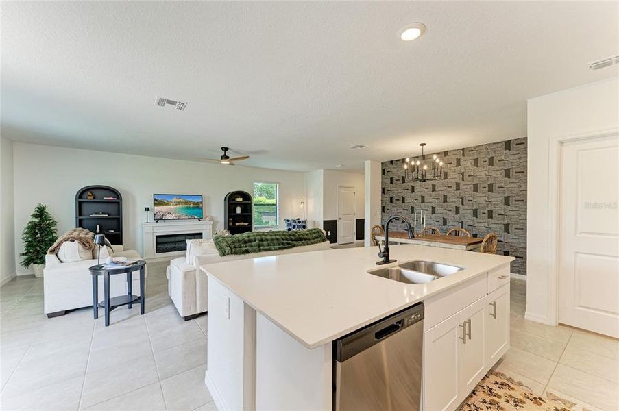 Furnished interior view inside a new home in , Sarasota (Image 5).
