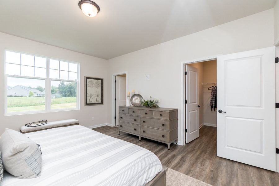 Furnished interior view inside a new home in Mystic Ridge, Whitmore Lake (Image 43).