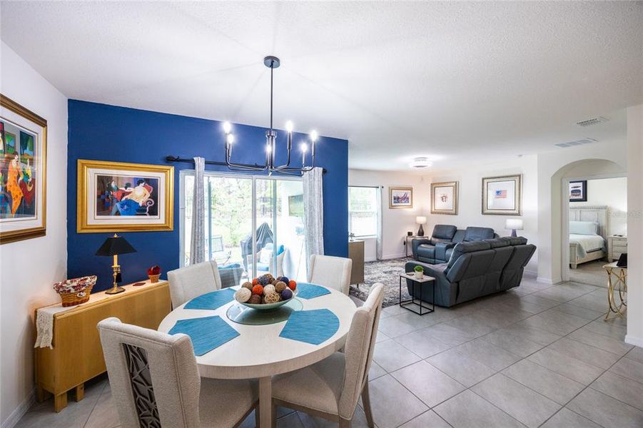 Furnished interior view inside a new home in Lake Diamond, Ocala (Image 37).