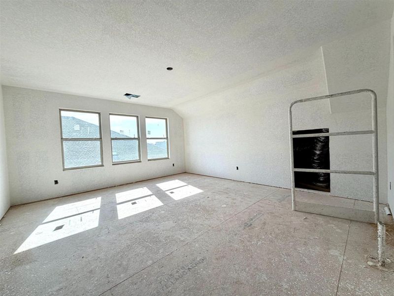 Actual progress of your home.