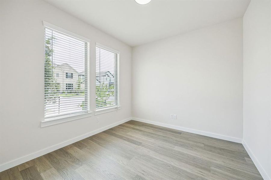 Home Office in the Claret home plan by Trophy Signature Homes – REPRESENTATIVE PHOTO