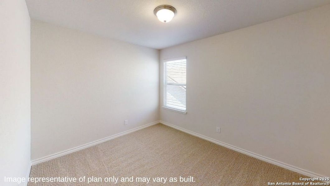 Spacious, unfurnished interior of a new home in Brookstone Creek, San Antonio (Image 12).