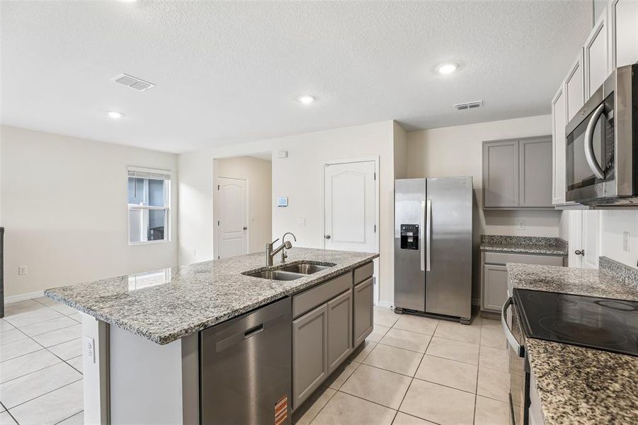 Furnished interior view inside a new home in Harmony West, St. Cloud (Image 6).