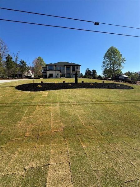 Exterior details and patio area of a home in , Buford (Image 26).