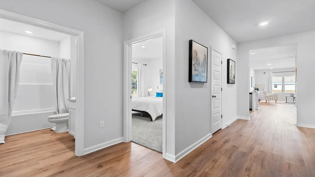Furnished interior view inside a new home in Misting Springs, Crawfordville (Image 3).
