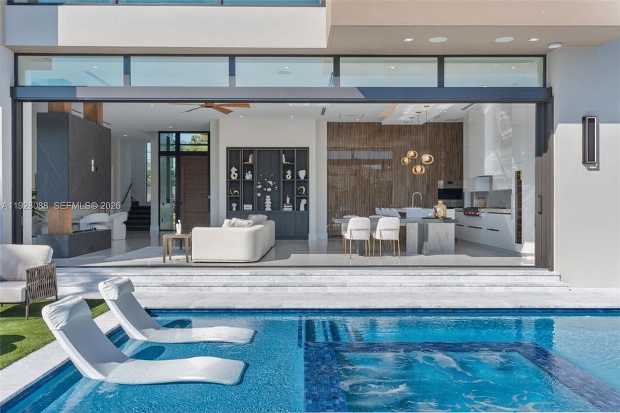 Exterior details and patio area of a home in , Lighthouse Point (Image 35).