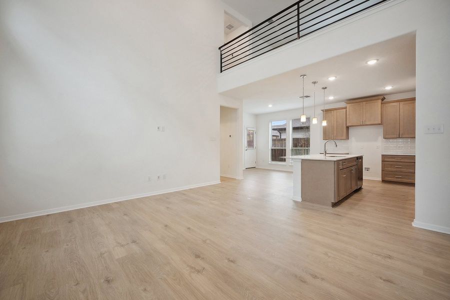 Spacious, unfurnished interior of a new home in The Hills of Bear Creek, Manchaca (Image 7). Spacious, unfurnished interior of a new home in The Hills of Bear Creek, Manchaca (Image 7).