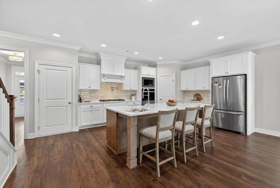 Furnished interior view inside a new home in , Suwanee (Image 34). Furnished interior view inside a new home in , Suwanee (Image 34).
