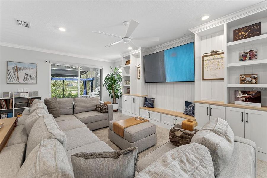 Furnished interior view inside a new home in , Land O' Lakes (Image 64).