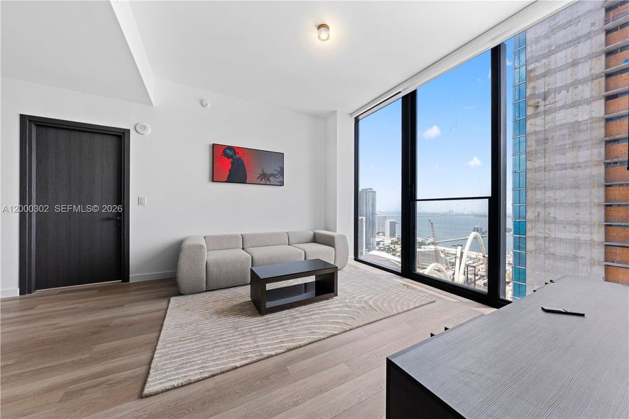Furnished interior view inside a new home in , Miami (Image 6).