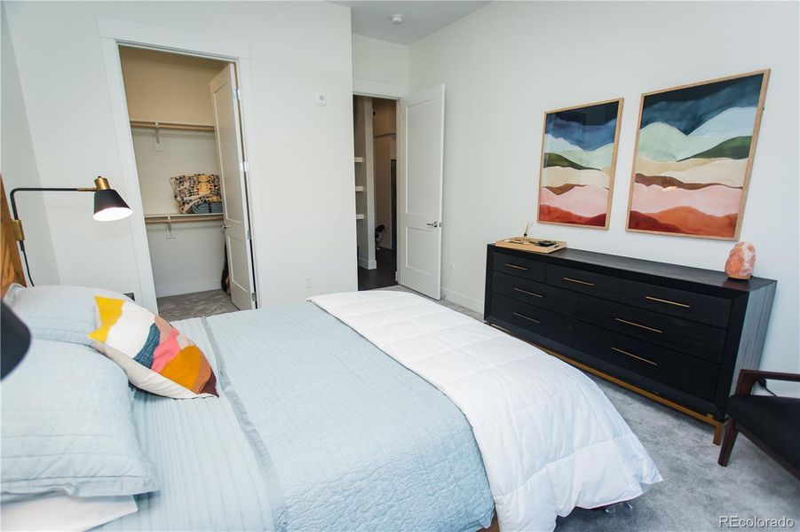 Furnished interior view inside a new home in , Denver (Image 7).