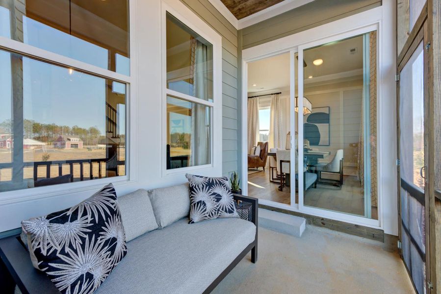 The Meadow II Covered Porch