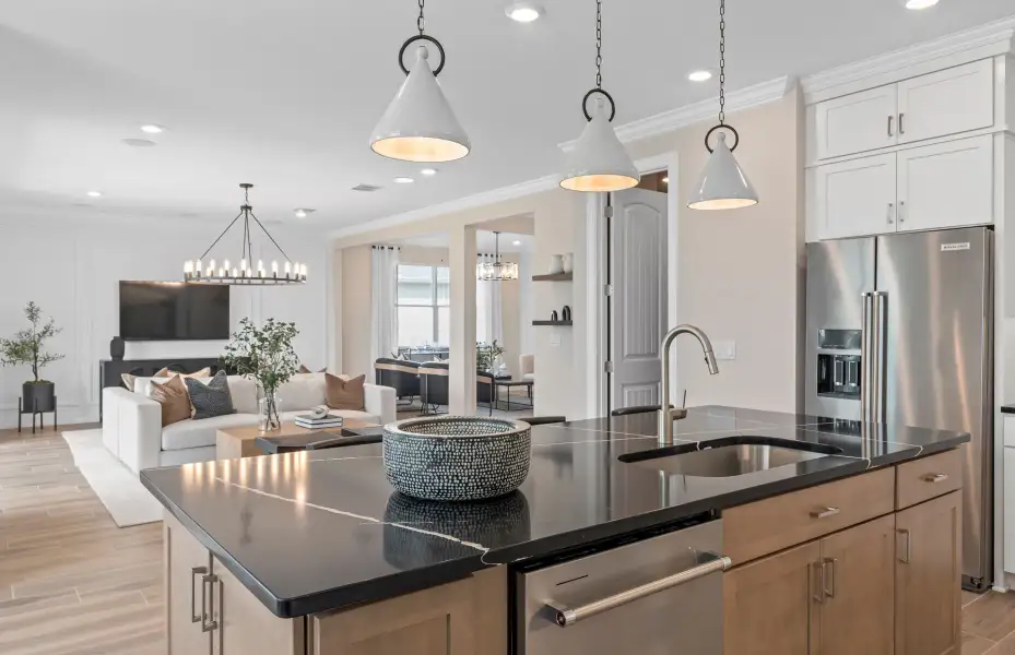 Representative furnished interior of a home built from the Scarlett by Pulte Homes in Waypointe, Port Orange (Image 24).