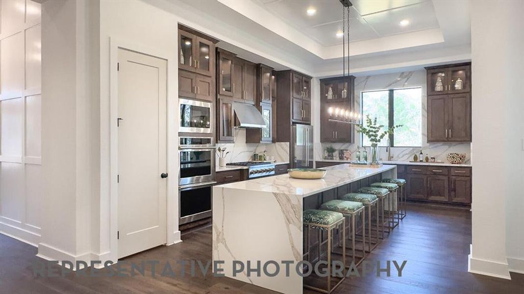Furnished interior view inside a new home in Mosaic, Celina (Image 8).