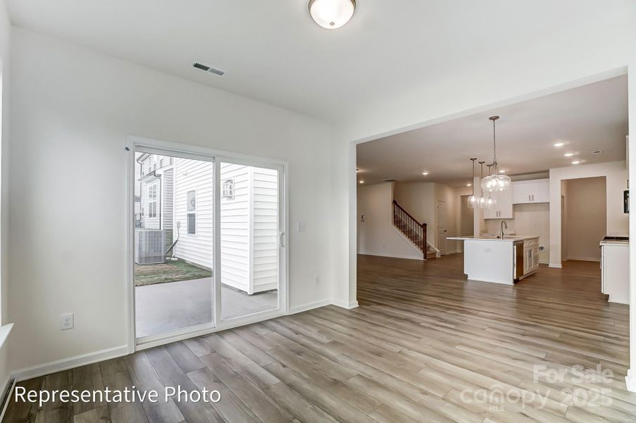 Spacious, unfurnished interior of a new home in Grier Meadows, Charlotte (Image 22). Spacious, unfurnished interior of a new home in Grier Meadows, Charlotte (Image 22).