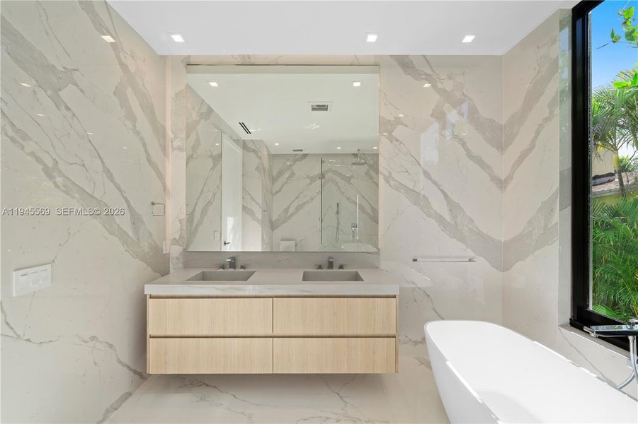 Furnished interior view inside a new home in , Biscayne Park (Image 7).