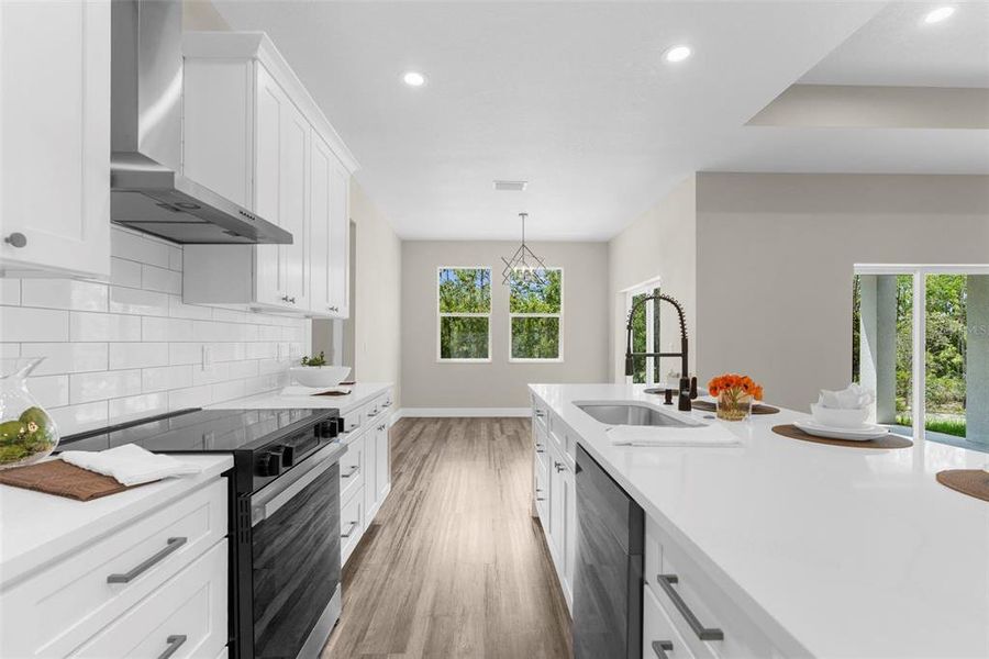 Furnished interior view inside a new home in , Weeki Wachee (Image 12).