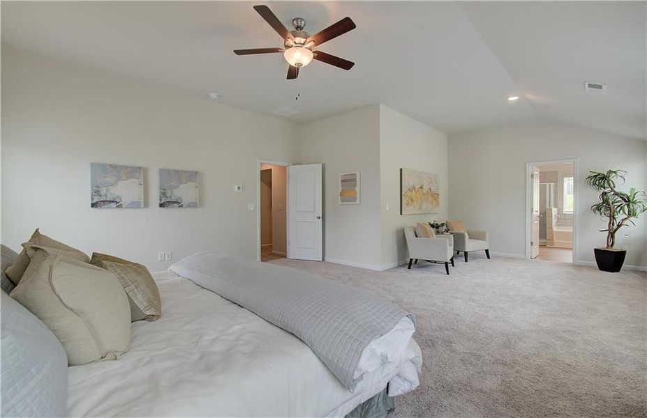 Furnished interior view inside a new home in Kingsmere Estates, Loganville (Image 27).