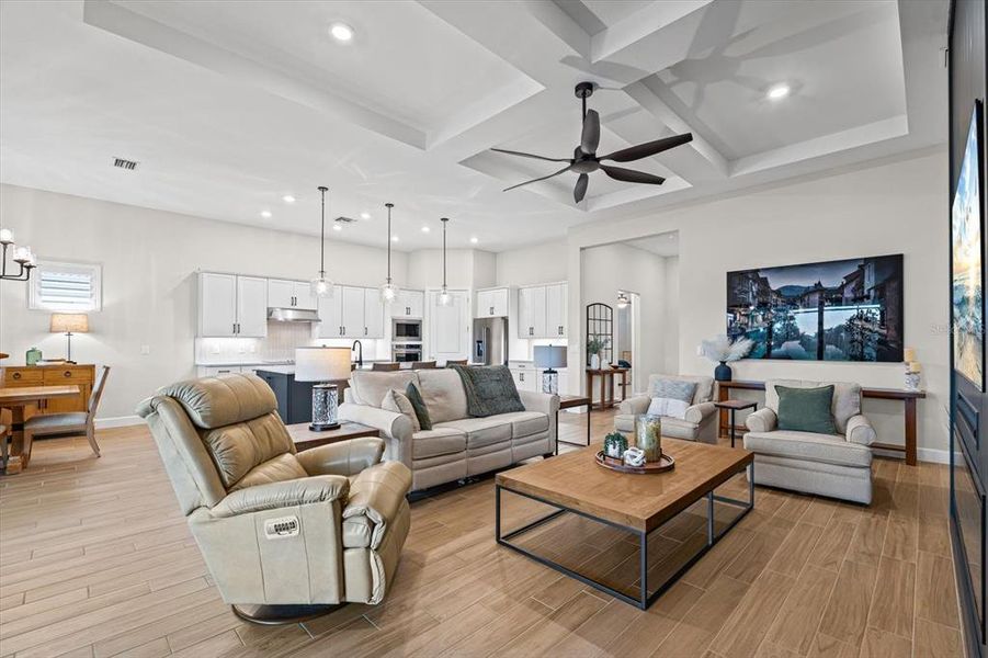 Furnished interior view inside a new home in , Alva (Image 12). Furnished interior view inside a new home in , Alva (Image 12).