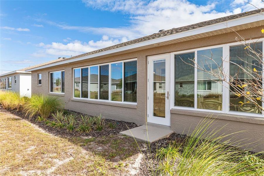 Exterior details and patio area of a home in , Ocala (Image 28).