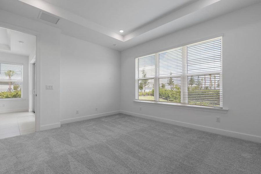 Spacious, unfurnished interior of a new home in Esplanade at Starling, Punta Gorda (Image 11). Spacious, unfurnished interior of a new home in Esplanade at Starling, Punta Gorda (Image 11).