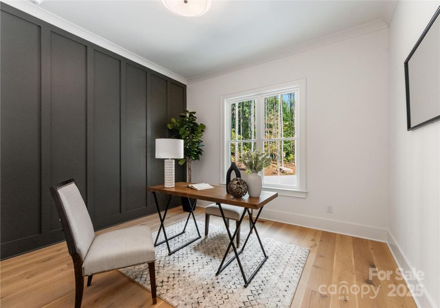 Furnished interior view inside a new home in , Denver (Image 8).