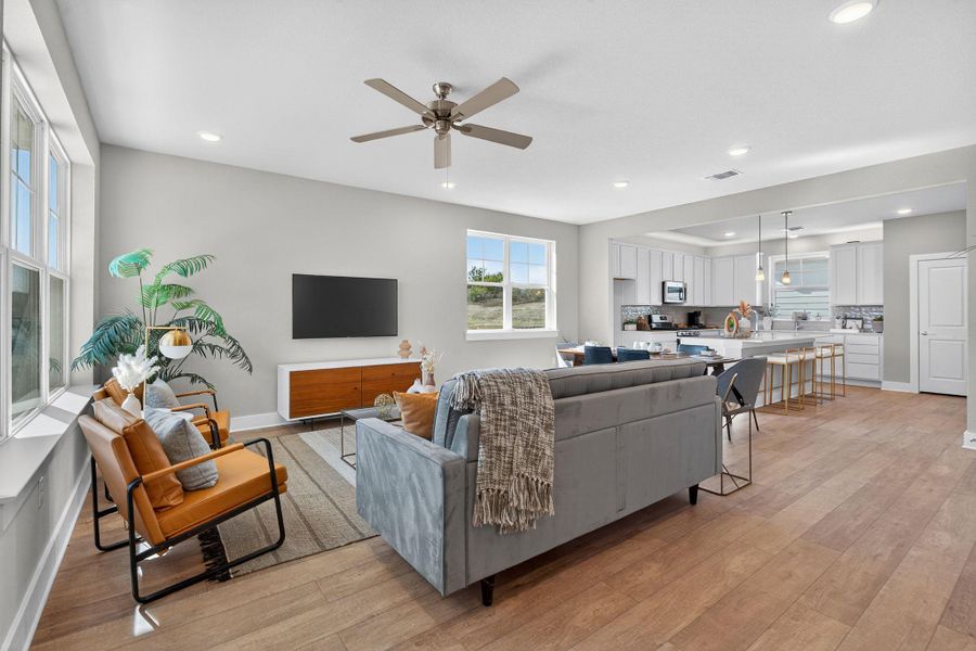 Representative photos shown are from a home with the same floor plan. Photos are intended to illustrate the layout and potential finishes; actual home may differ.
