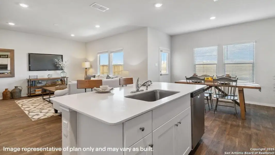 Furnished interior view inside a new home in , San Antonio (Image 35).