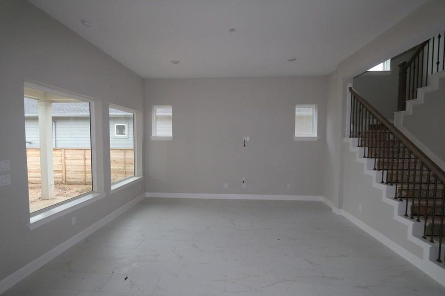 Spacious, unfurnished interior of a new home in Indigo 50’ Homesites, Richmond (Image 8). Spacious, unfurnished interior of a new home in Indigo 50’ Homesites, Richmond (Image 8).