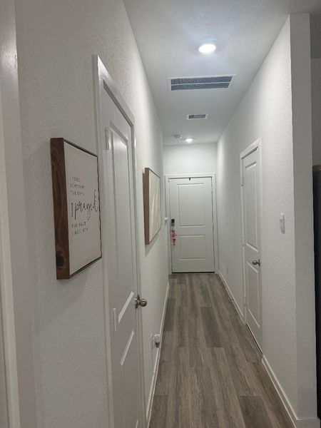 another view of entry hallway