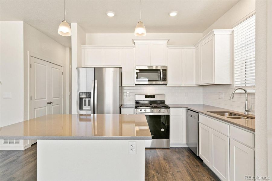 Furnished interior view inside a new home in The Ridge at Lorson Ranch, Colorado Springs (Image 5).