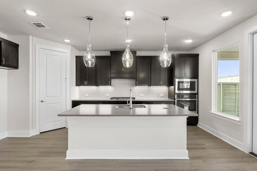 Furnished interior view inside a new home in Treeline, Justin (Image 9).