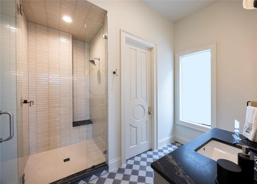 Furnished interior view inside a new home in , Southlake (Image 23).