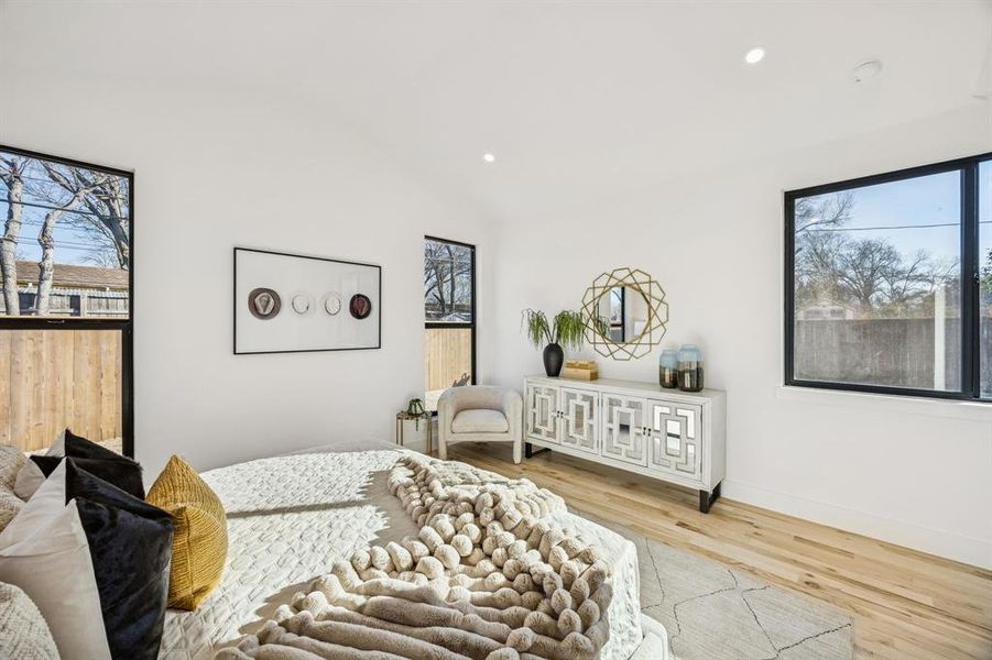 Furnished interior view inside a new home in , Dallas (Image 15).