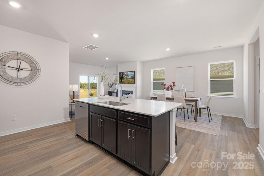 Furnished interior view inside a new home in Silverstein, Salisbury (Image 7).