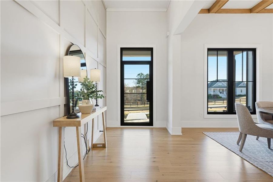 Furnished interior view inside a new home in , Canton (Image 11). Furnished interior view inside a new home in , Canton (Image 11).