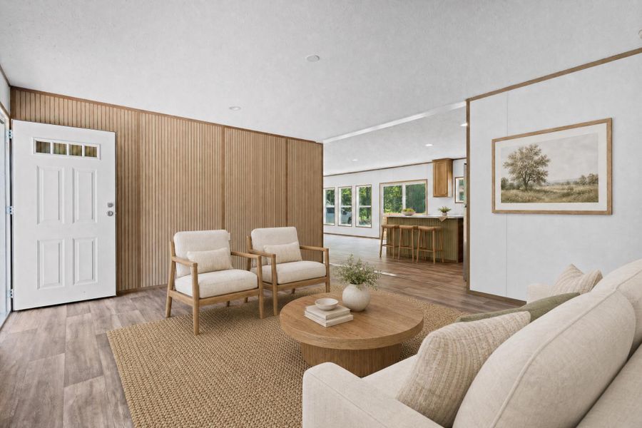 Furnished interior view inside a new home in , Walterboro (Image 7).
