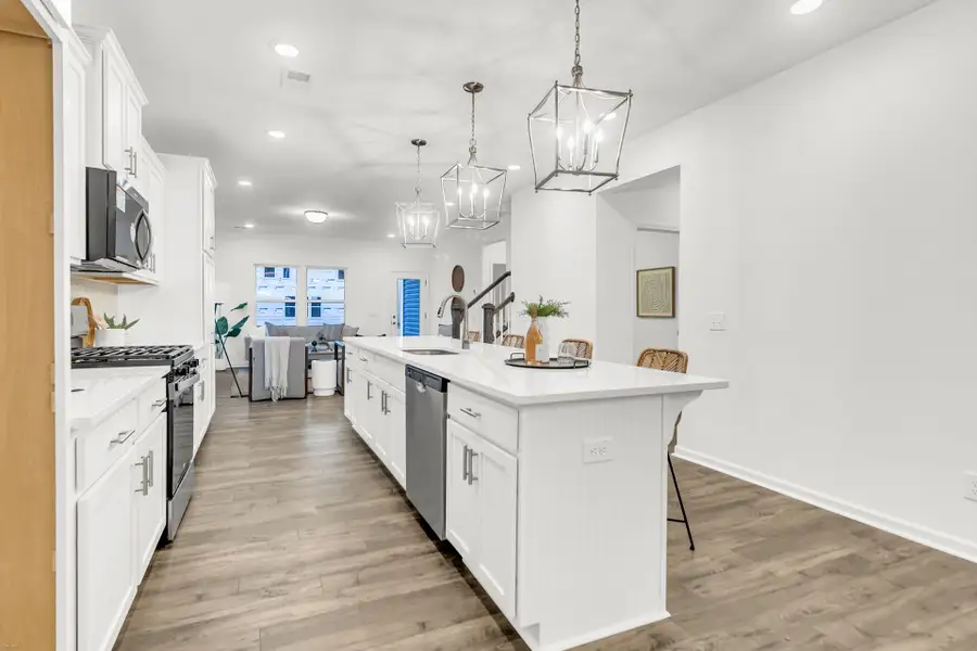 Furnished interior view inside a new home in Homecoming, Ravenel (Image 7).