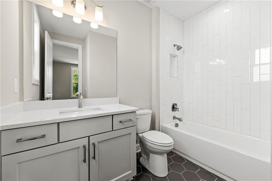 Furnished interior view inside a new home in Cresswind Georgia at Twin Lakes, Hoschton (Image 9).